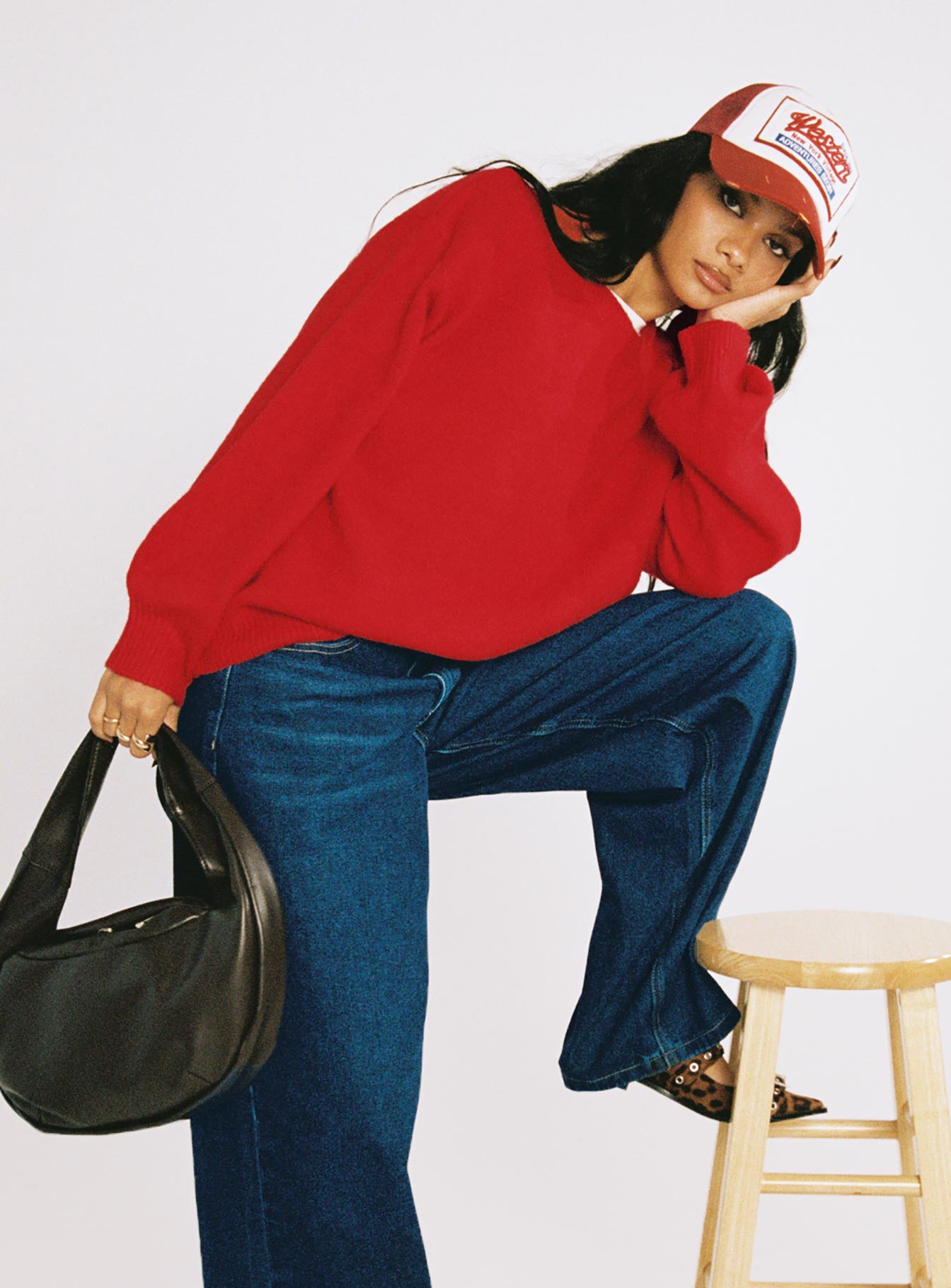 Ryanna Jumper Red