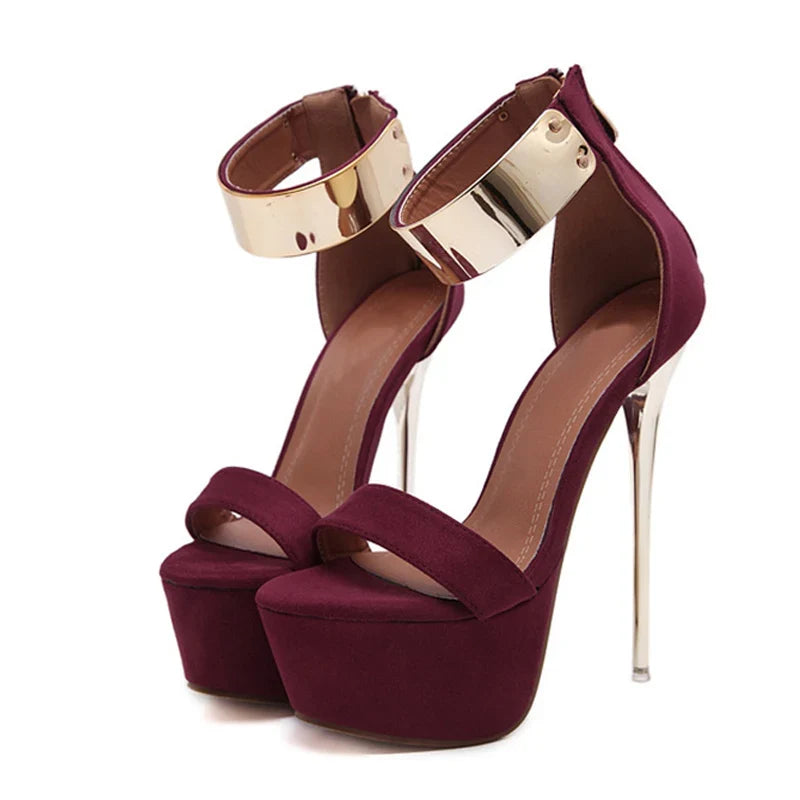 Zapatos de tacón con plataforma Valentina