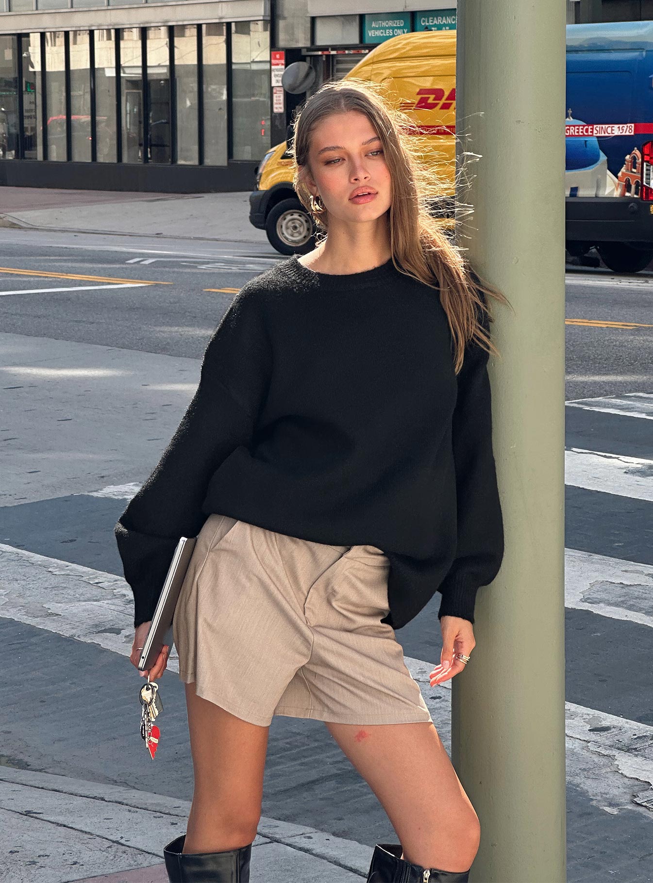 Ryanna Jumper Black