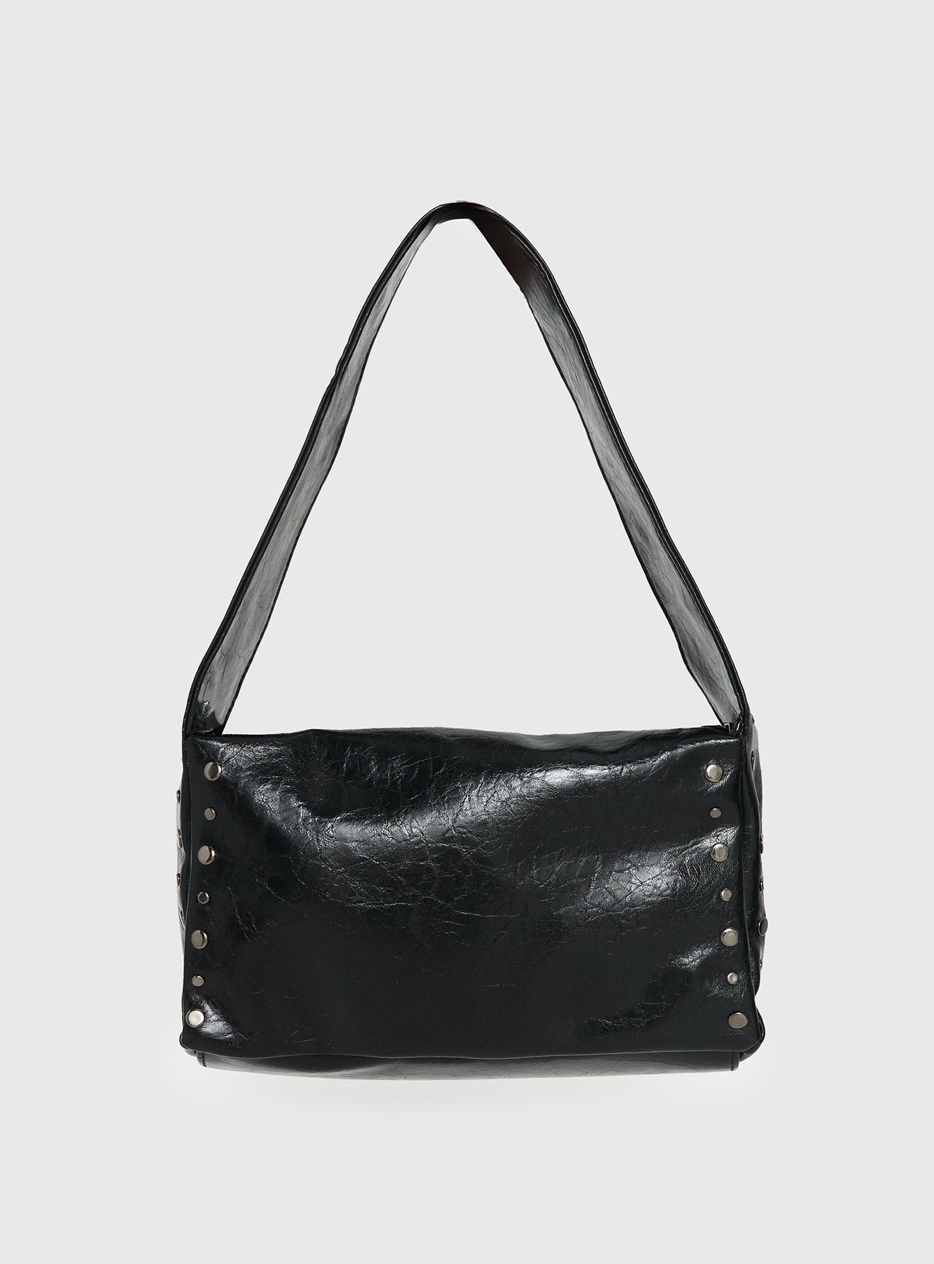 Bolso de hombro «Kaiser Stud Detail», negro