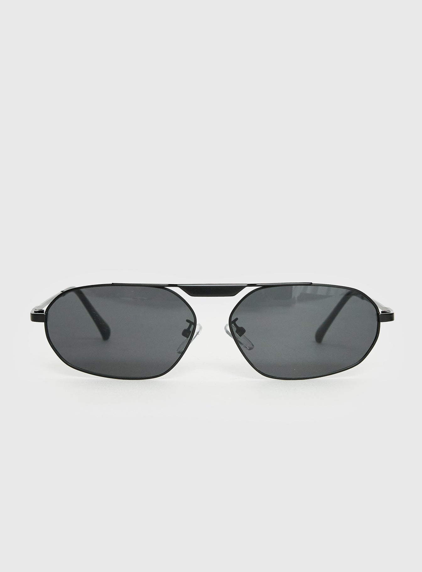Gafas de sol de aviador High Standards negras