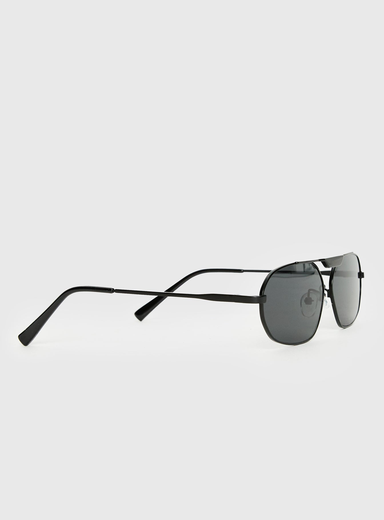 Gafas de sol de aviador High Standards negras