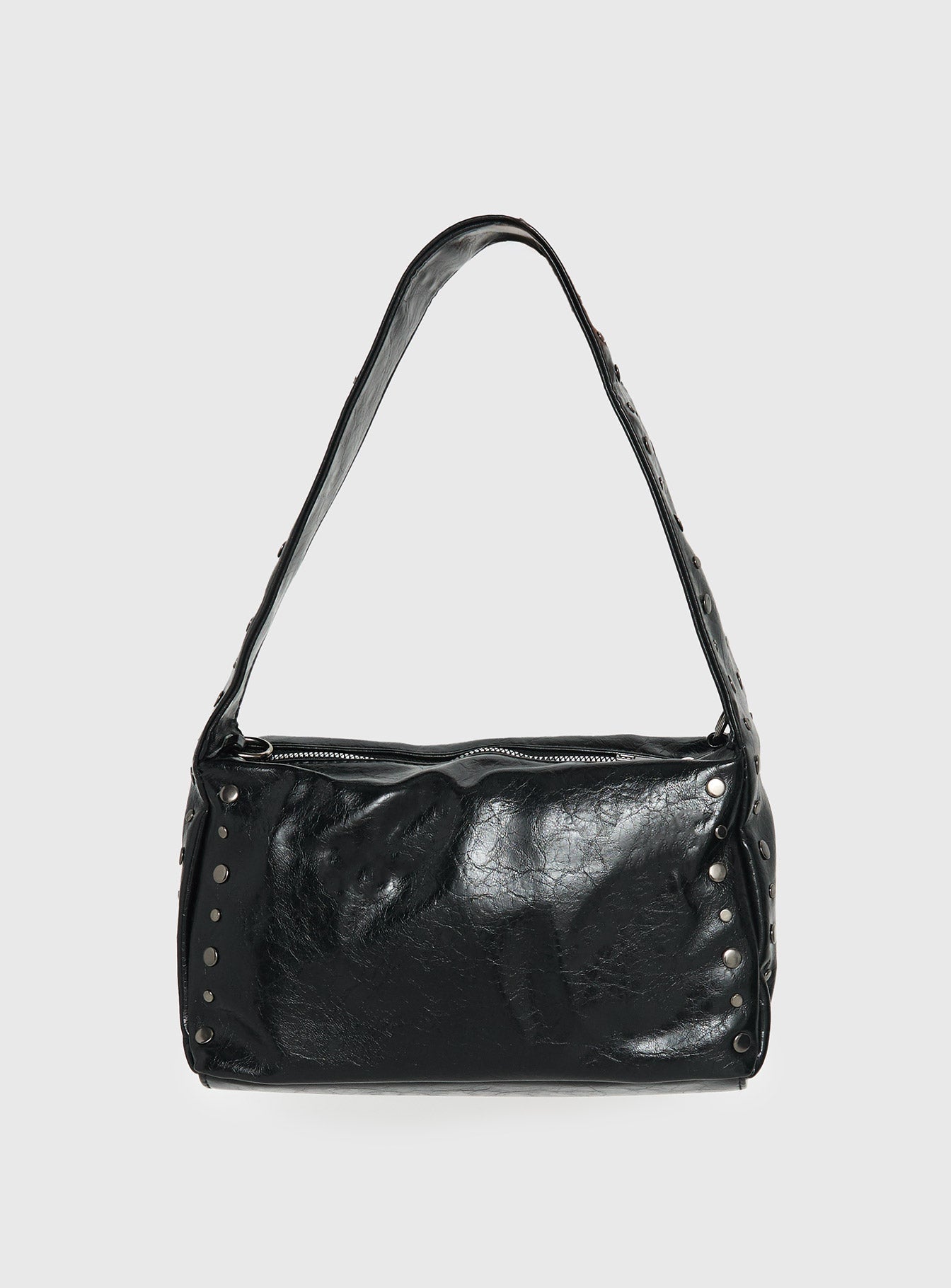 Bolso de hombro «Kaiser Stud Detail», negro