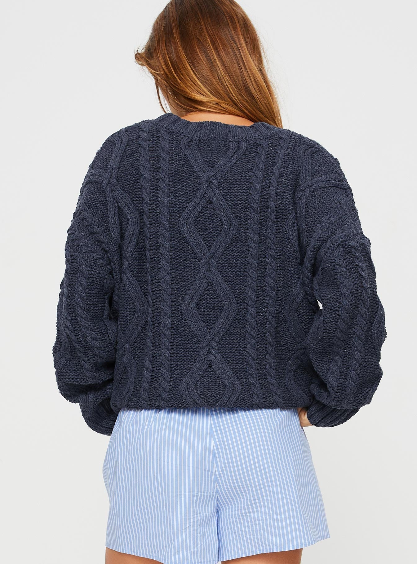 Anaya Oversized Jumper Navy