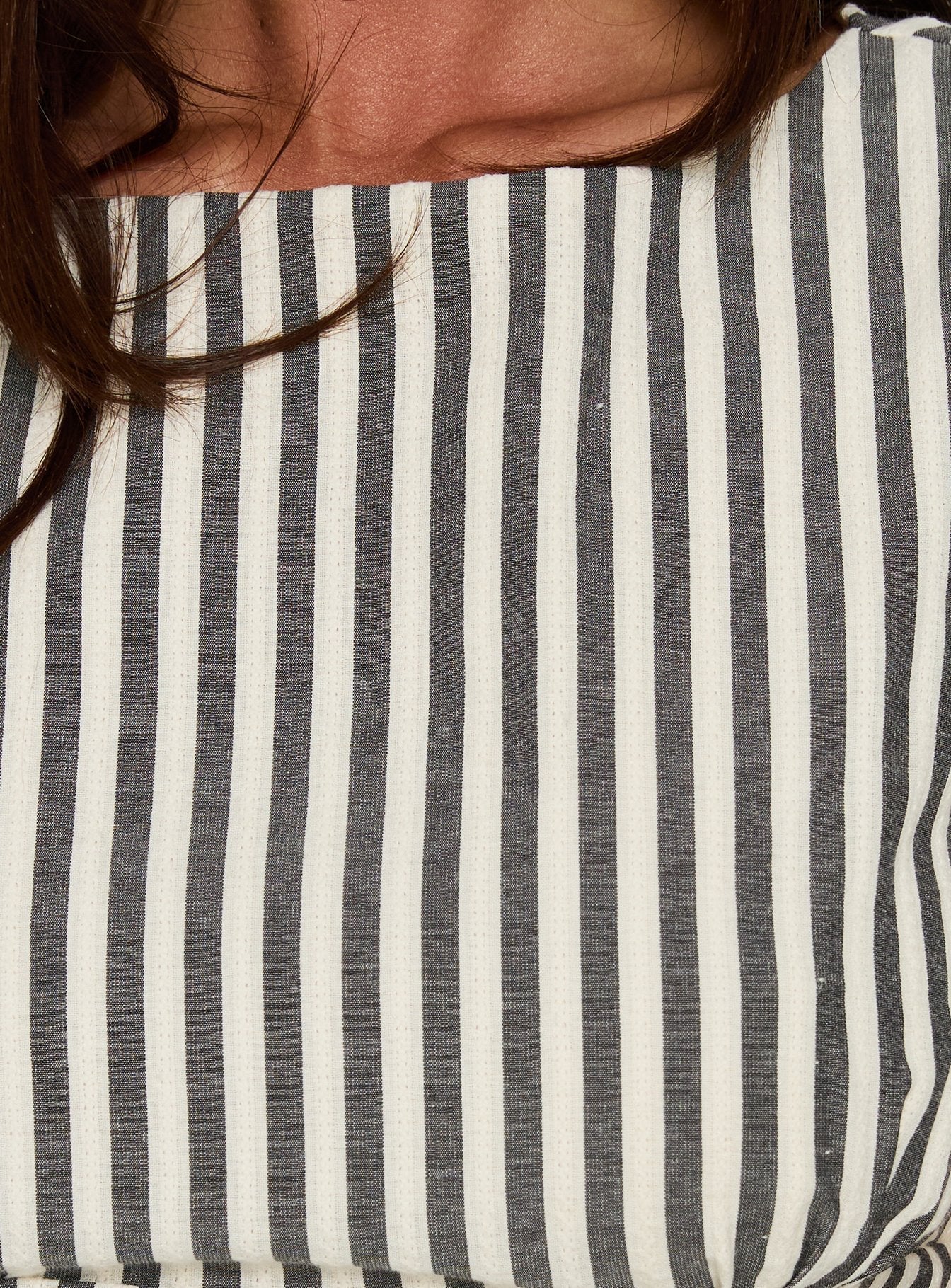 Gracea Gathered Waist Playsuit Stripe