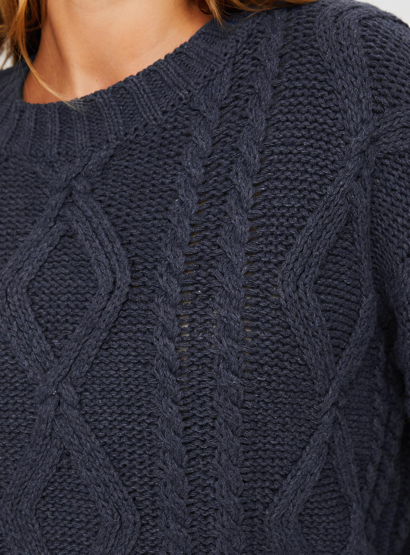 Anaya Oversized Jumper Navy