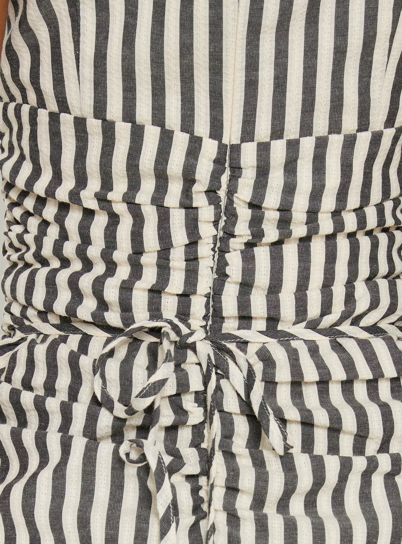 Gracea Gathered Waist Playsuit Stripe