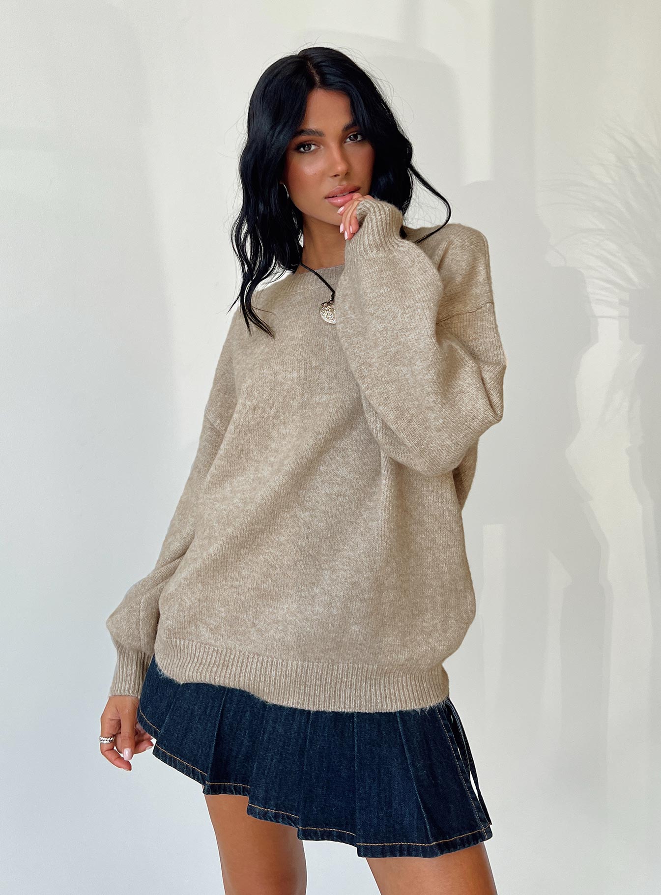 Ryanna Jumper Beige
