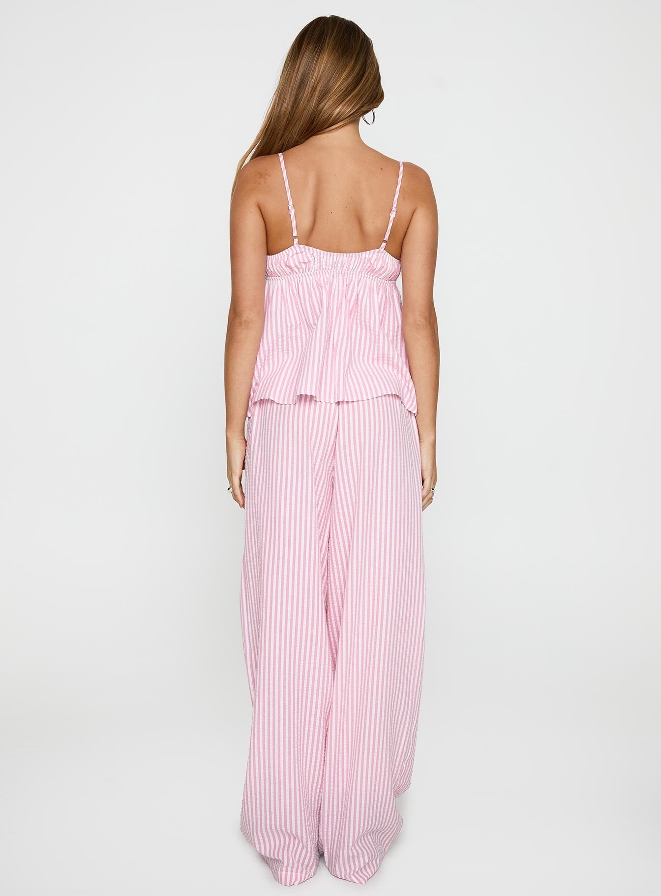 Cassini Co-ord Pink Stripe