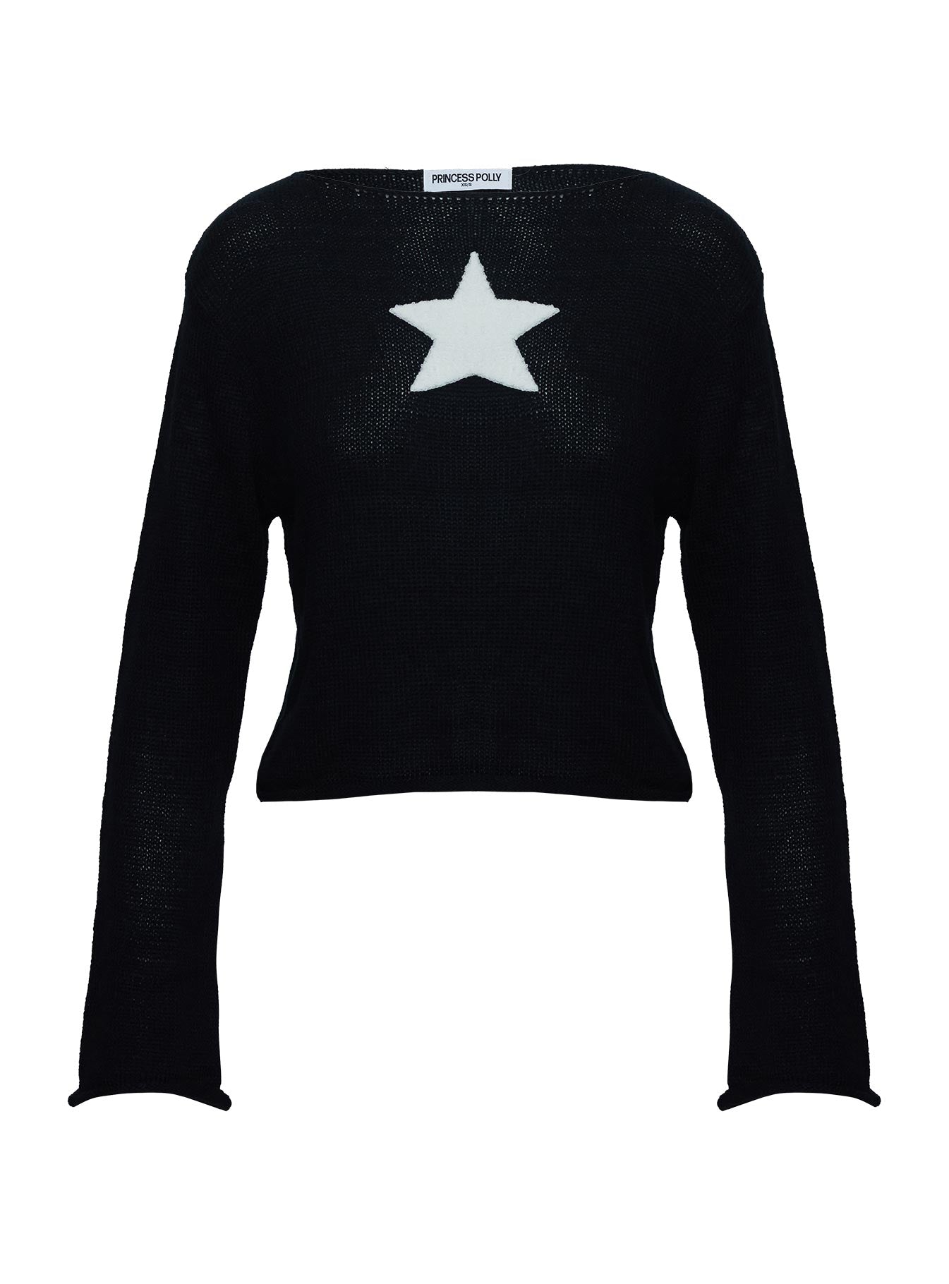 Big Star Knit Jumper Black