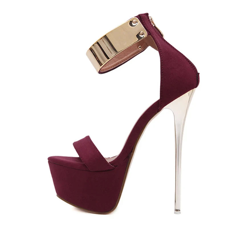 Zapatos de tacón con plataforma Valentina