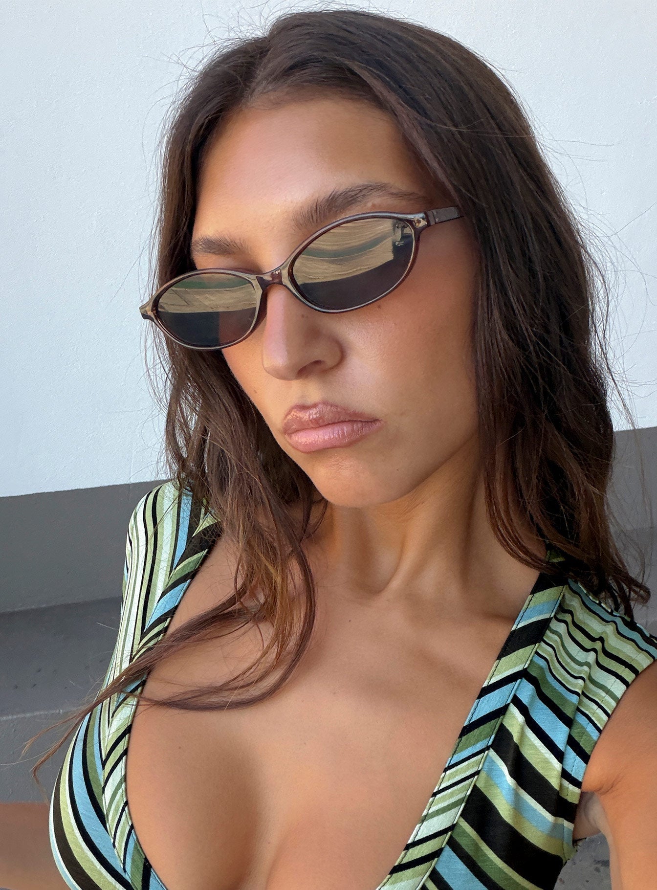 Gafas de sol Wonderful World marrones